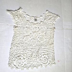 Isela Crochet Cotton Blouse